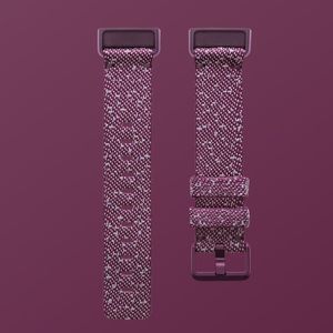 Fitbit Charge 4 & 3 Woven Band - Rosewood